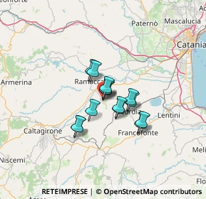Mappa Via Pietro Micca, 95046 Palagonia CT, Italia (9.02929)