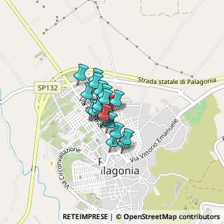 Mappa Via Michele Amari, 95046 Palagonia CT, Italia (0.265)