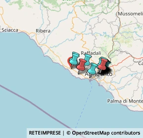 Mappa Via Vittorio Emanuele, 92010 Siculiana AG, Italia (11.515)