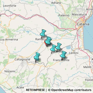 Mappa Via Armando Diaz, 95046 Palagonia CT, Italia (9.28917)