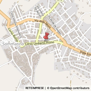 Mappa Corso Umberto I, 353, 93019 Sommatino, Caltanissetta (Sicilia)