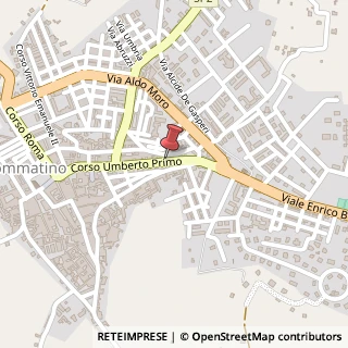 Mappa Corso Umberto I, 17, 93019 Sommatino, Caltanissetta (Sicilia)
