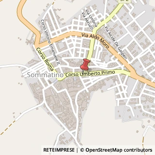 Mappa Corso Umberto I, 118, 93019 Sommatino, Caltanissetta (Sicilia)