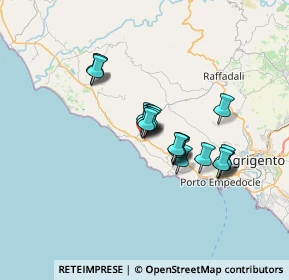 Mappa Via della Libertà, 92010 Siculiana AG, Italia (5.6125)