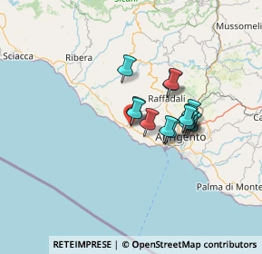 Mappa Via della Libertà, 92010 Siculiana AG, Italia (10.69357)