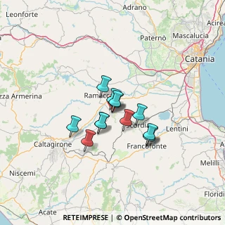 Mappa Via XX Strada, 95046 Palagonia CT, Italia (9.79462)