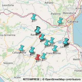 Mappa Via XX Strada, 95046 Palagonia CT, Italia (14.7605)