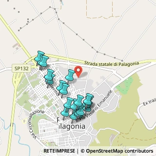 Mappa Via XX Strada, 95046 Palagonia CT, Italia (0.555)