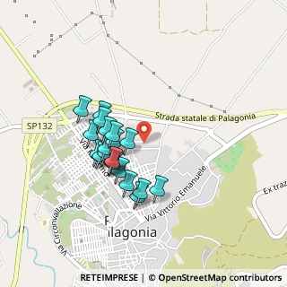 Mappa Via XX Strada, 95046 Palagonia CT, Italia (0.4255)