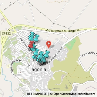 Mappa Via Federico de Roberto, 95046 Palagonia CT, Italia (0.447)