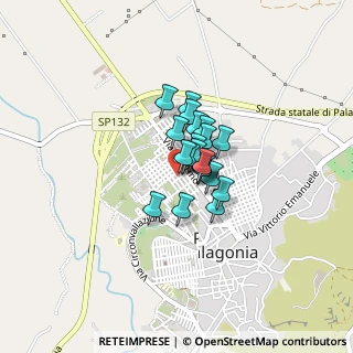 Mappa Via Angelo Musco, 95046 Palagonia CT, Italia (0.2355)