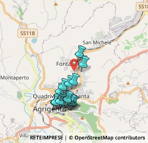 Mappa Via R. Butera, 92100 Agrigento AG, Italia (1.932)