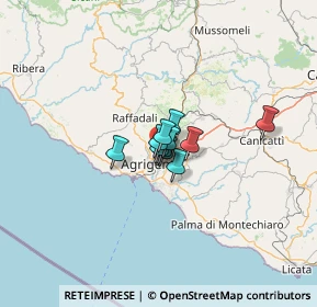 Mappa Via Ezio D'Errico, 92100 Agrigento AG, Italia (5.70545)