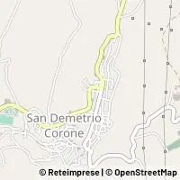 Mapa San Demetrio Corone