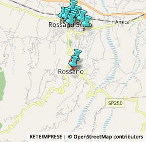 Mappa Via Duomo, 87067 Rossano CS, Italia (2.27818)