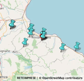 Mappa Via S. Martino, 87067 Rossano CS, Italia (13.02)