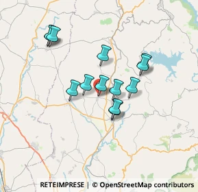 Mappa Via Umberto Daga, 09040 Selegas CA, Italia (6.33)