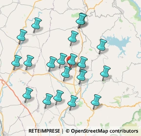 Mappa Via Umberto Daga, 09040 Selegas CA, Italia (8.3865)