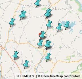 Mappa Via Umberto Daga, 09040 Selegas CA, Italia (8.6105)