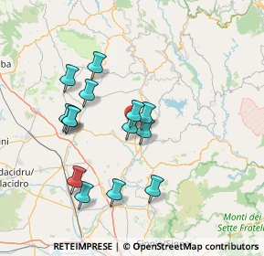 Mappa Via Meucci, 09040 Selegas CA, Italia (14.465)