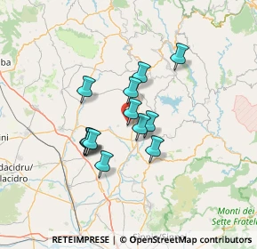 Mappa Via Meucci, 09040 Selegas CA, Italia (11.02923)