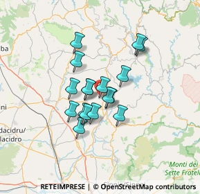 Mappa Via Meucci, 09040 Selegas CA, Italia (10.58529)