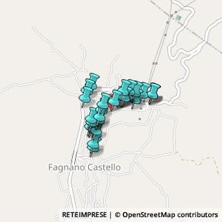 Mappa Via Mafalda di Savoia, 87030 Fagnano Castello CS, Italia (0.26429)