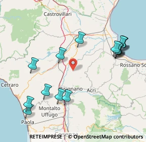 Mappa 87010 Cosenza CS, Italia (20.33875)