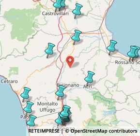 Mappa 87010 Cosenza CS, Italia (24.97368)