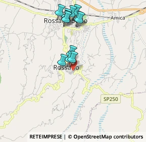 Mappa Via S. Nicola Vallone, 87067 Rossano CS, Italia (1.9925)