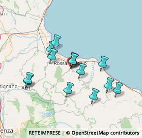 Mappa Via S. Nicola Vallone, 87067 Rossano CS, Italia (13.02357)