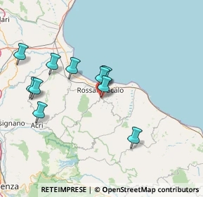 Mappa Via S. Nicola Vallone, 87067 Rossano CS, Italia (14.82273)
