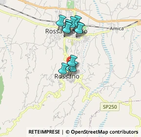 Mappa Via S. Nilo, 87067 Rossano CS, Italia (1.53833)