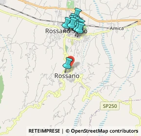 Mappa Via S. Nilo, 87067 Rossano CS, Italia (2.03636)