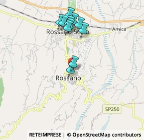 Mappa Via S. Nilo, 87067 Rossano CS, Italia (1.94091)
