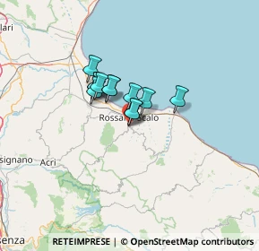 Mappa Via S. Nilo, 87067 Rossano CS, Italia (8.27917)