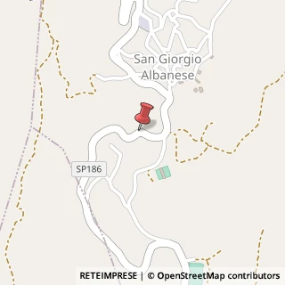 Mappa Via s. francesco 58, 87060 San Giorgio Albanese, Cosenza (Calabria)