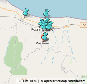 Mappa Via S. Francesco, 87067 Rossano CS, Italia (2.54273)