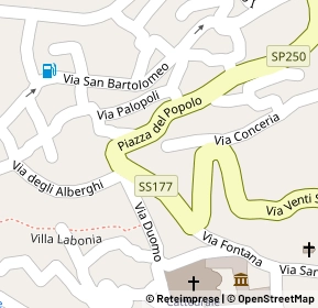 Mappa Contrada Donnanna, 87067 Rossano CS, Italia (0.03077)