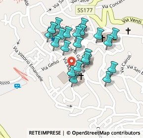 Mappa Via Plebiscito, 87067 Rossano CS, Italia (0.0875)