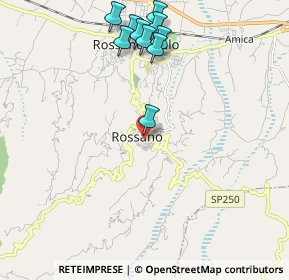 Mappa Via Prigioni, 87067 Rossano CS, Italia (2.82583)