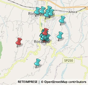 Mappa Via Prigioni, 87067 Rossano CS, Italia (1.2255)