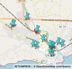 Mappa Centro Commerciale San Giorgio, 92027 Licata AG, Italia (1.19)