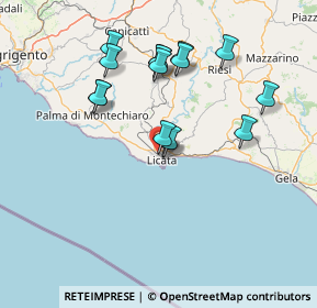 Mappa Centro Commerciale San Giorgio, 92027 Licata AG, Italia (15.29867)