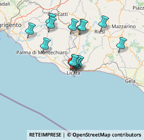 Mappa Centro Commerciale San Giorgio, 92027 Licata AG, Italia (13.77143)