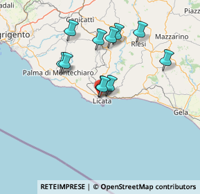 Mappa Centro Commerciale San Giorgio, 92027 Licata AG, Italia (14.17364)