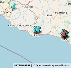 Mappa Centro Commerciale San Giorgio, 92027 Licata AG, Italia (21.88353)