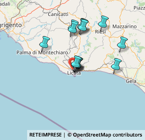 Mappa Centro Commerciale San Giorgio, 92027 Licata AG, Italia (12.685)