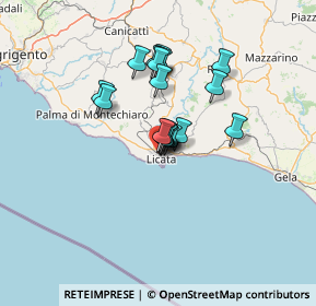 Mappa Centro Commerciale San Giorgio, 92027 Licata AG, Italia (10.33611)