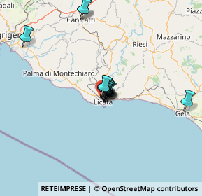 Mappa Centro Commerciale San Giorgio, 92027 Licata AG, Italia (9.14571)